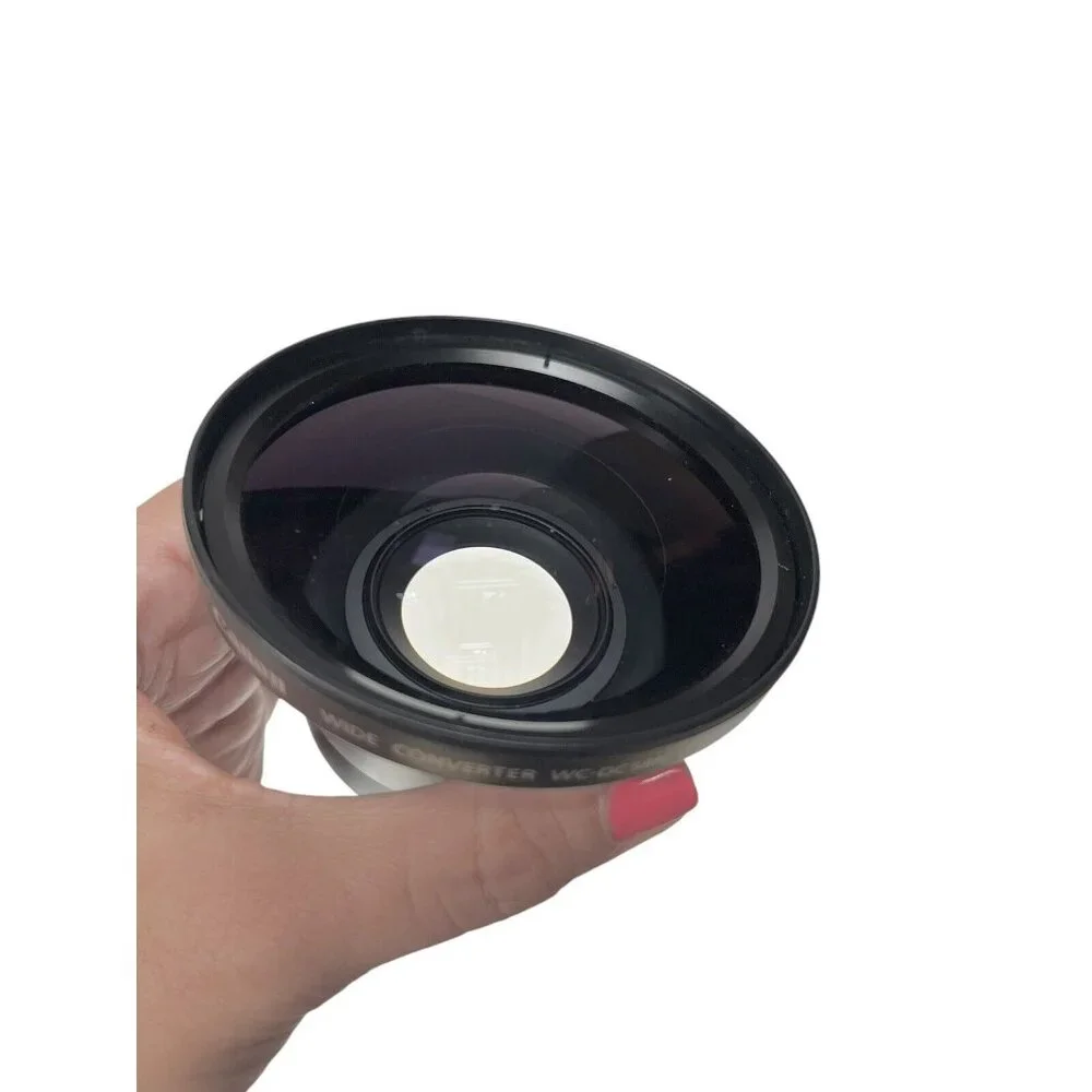 Canon WC-DC58N 0.7x Wide Angle Converter Lens For Canon Digital Cameras